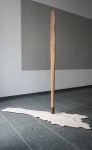 LAMPEDUSA, Holz, Eisen, Sand, 94x212x43cm
